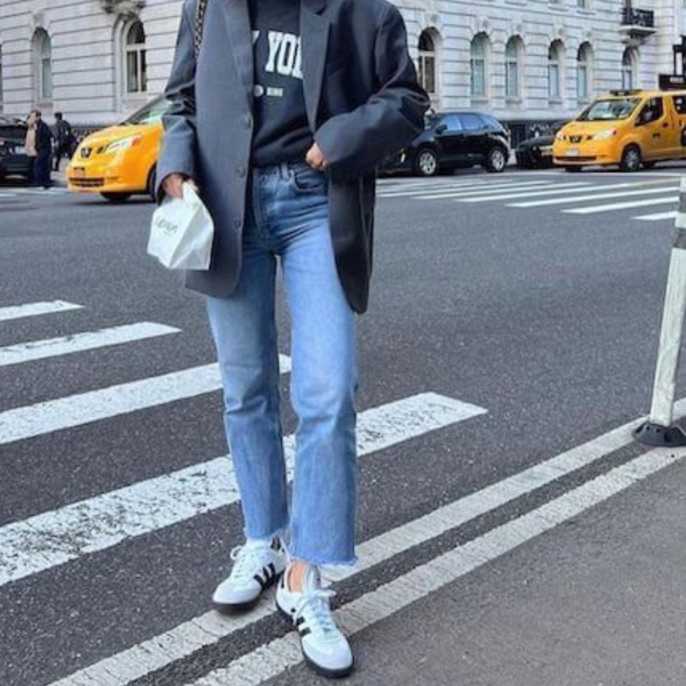 **SOLD ** Adidas Samba Classic White Women 6/Men/Youth 4.5 - Picture 11 of 14